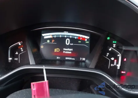 2019 Honda Cr-V Touring z USA, uszkodzony, nr VIN 2HKRW2H96KH604100